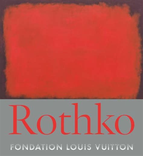 rothko book louis vuitton|mark Rothko books on art.